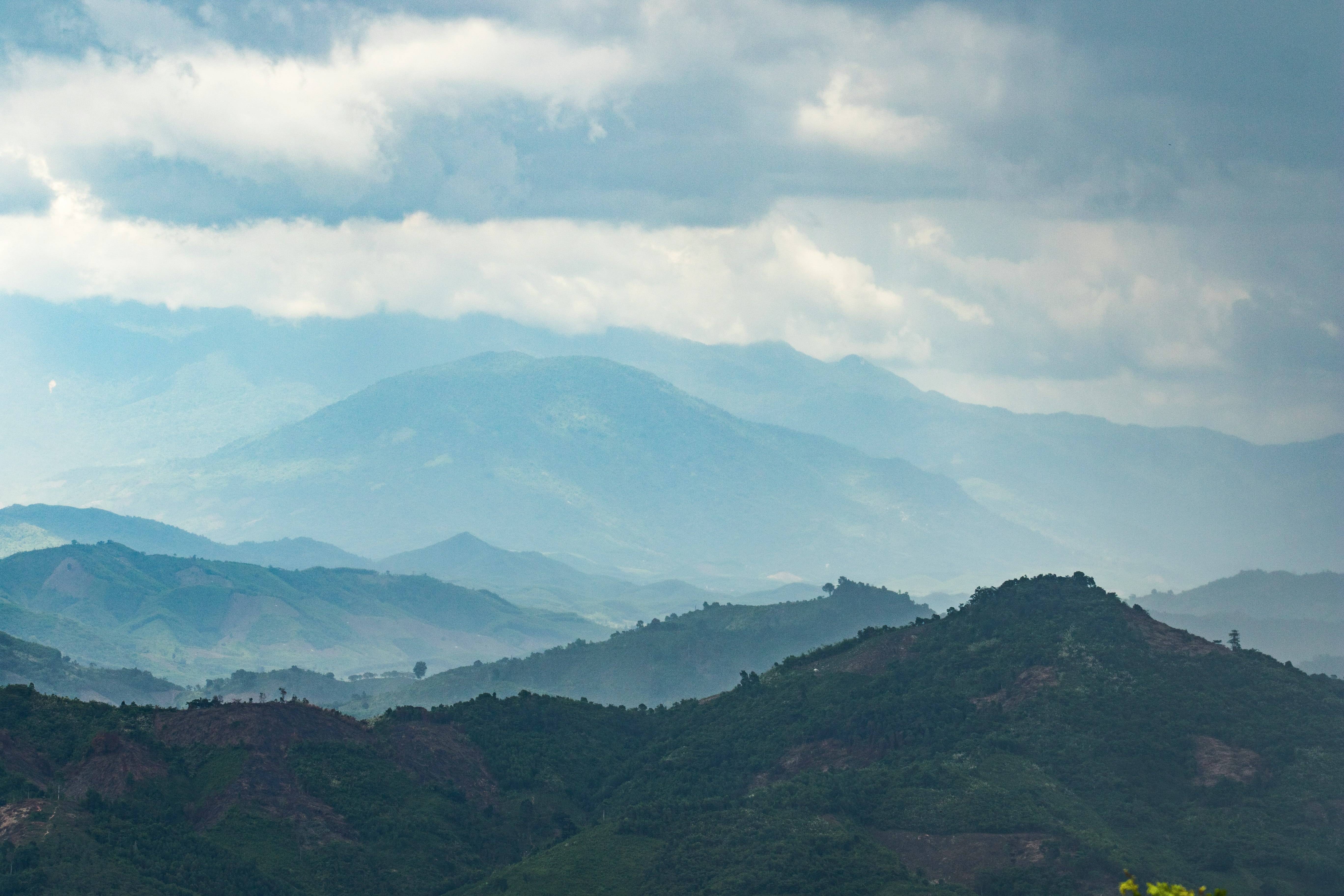 landscape photo mountains during daytime